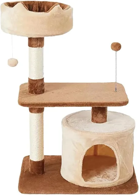 Chalesco Arranhador Paris com toca, base e torre