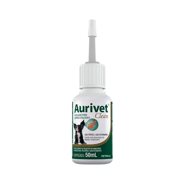 Aurivet Clean Vetnil Solução Otológica