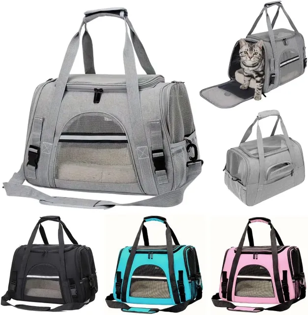Bolsa pet transporte viagem avião luxo