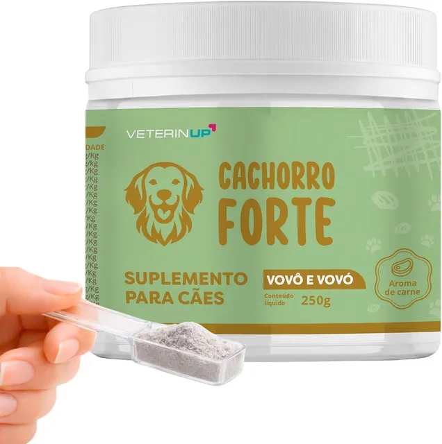 Suplemento Cachorro Forte Vovô e Vovó 250 g para Cães