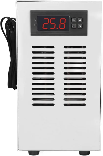 Chiller termoelétrico de aquário de 72 W com display digital