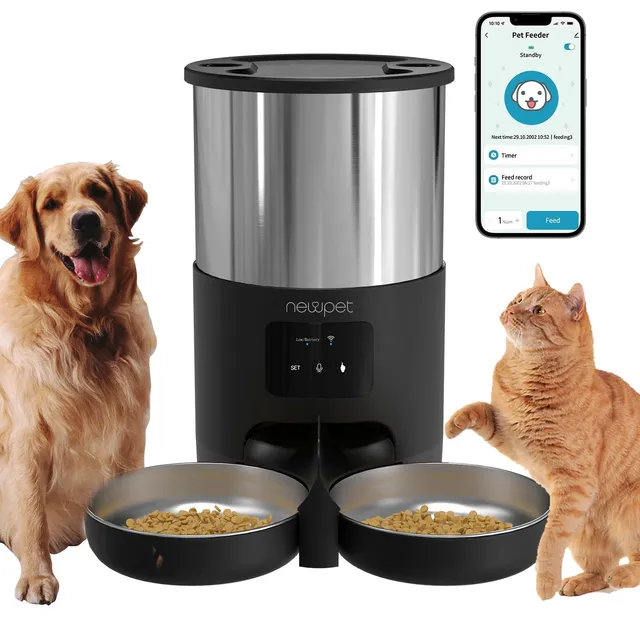 Alimentador Automático Pet 5L com Wi-Fi e App