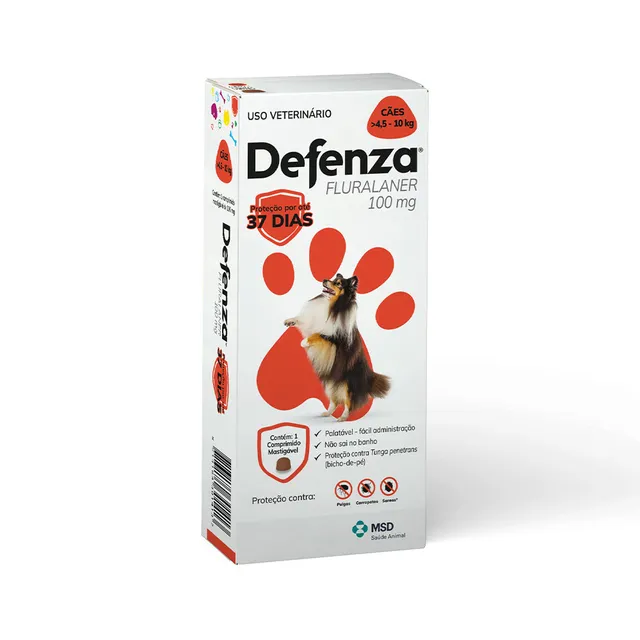 Defenza ou Bravecto: o mesmo fluralaner com duração diferente