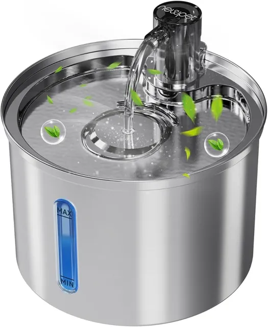 Fonte de água para gatos VDRBG 3L Inox: review honesto