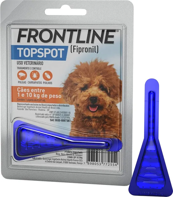 Frontline Topspot Antipulgas e Carrapatos