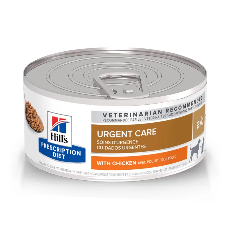 Ração Hill's Prescription Diet Lata a/d Urgent Care para Cães e Gatos 156g