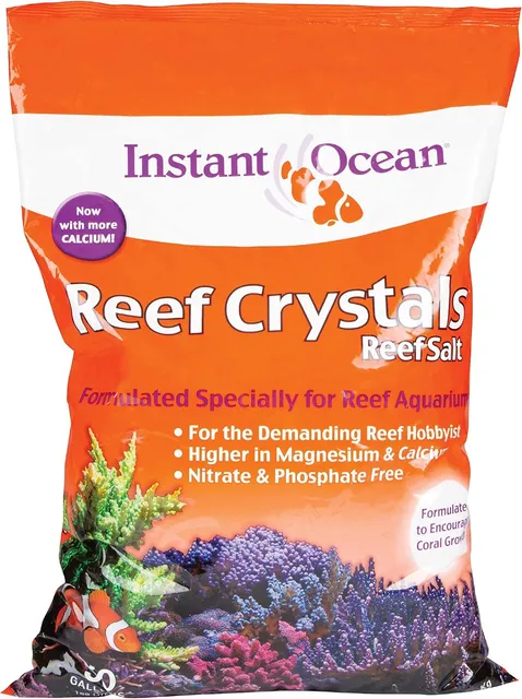 Instant Ocean Reef Crystals sal marinho