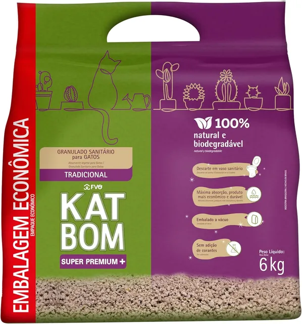 Katbom Econômico Tradicional 6kg