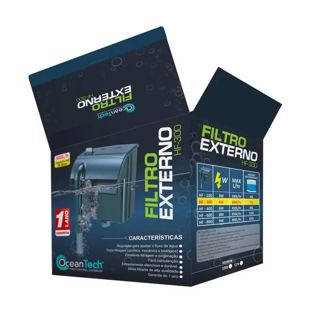 Filtro Externo Ocean Tech HF-0300