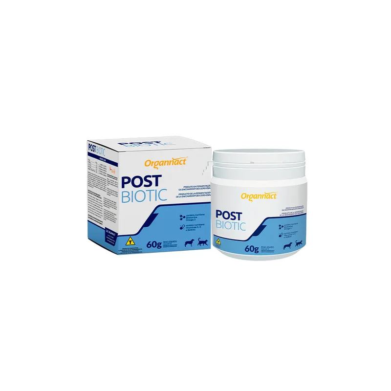 Organnact Postbiotic para Cães e Gatos