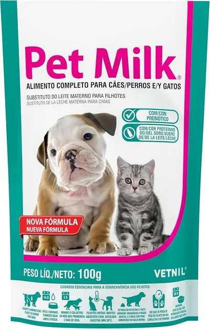 Pet Milk Sachê 100 g