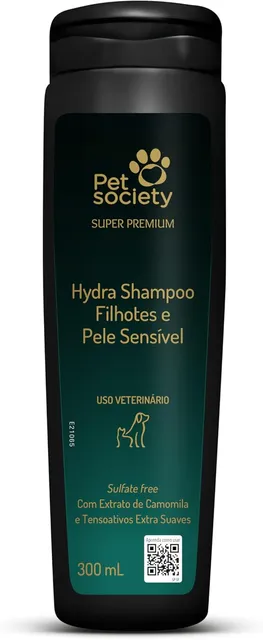 Pet Society Shampoo Filhotes e Pele Sensível