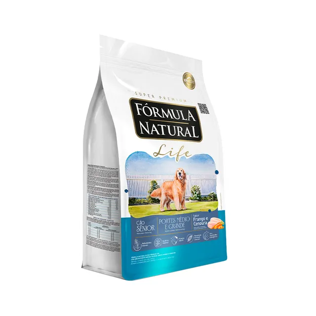 Ração Fórmula Natural Cães Sênior Raças Médias e Grandes 15kg