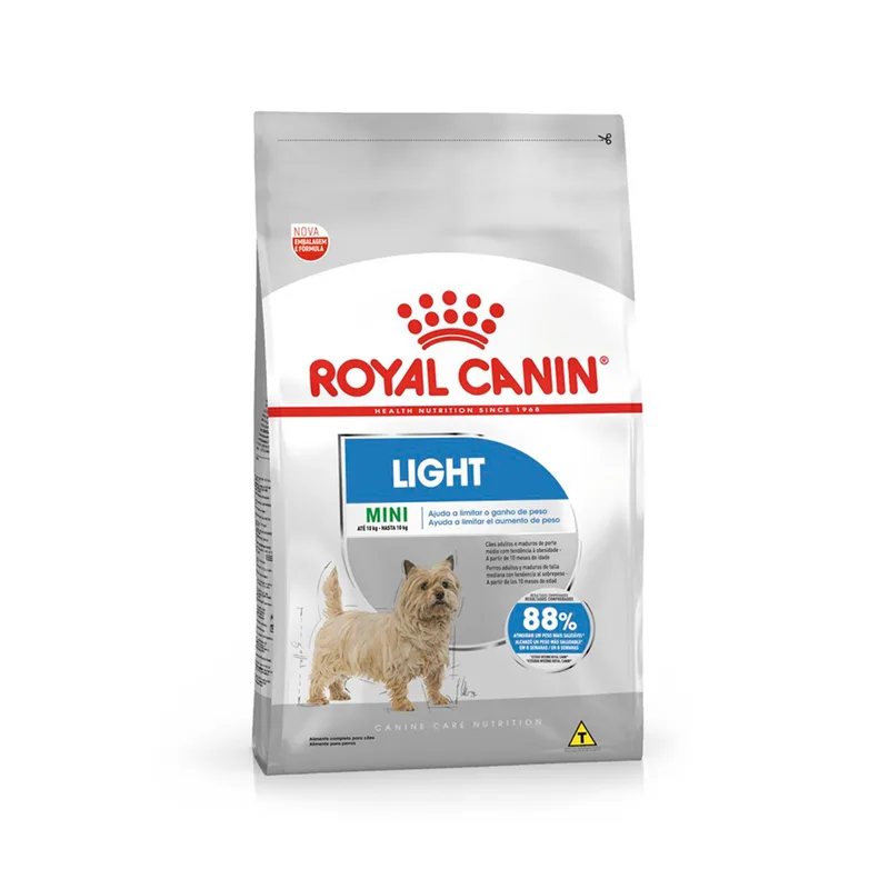 Royal Canin Mini Light para Cães Adultos 7,5kg