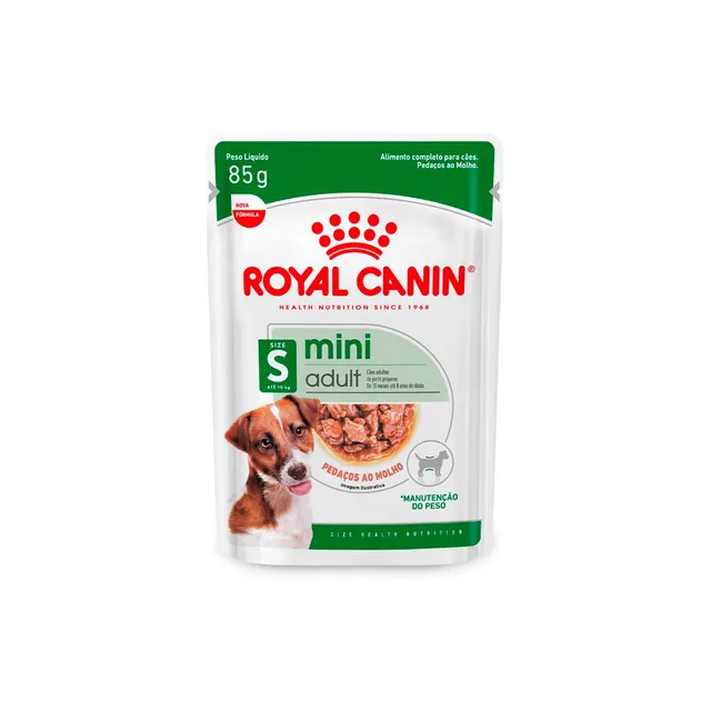 Royal Canin Sachê Mini Adult para Cães Adultos de Porte Pequeno 85g