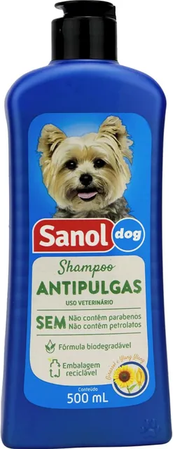 Sanol Dog Shampoo Antipulgas