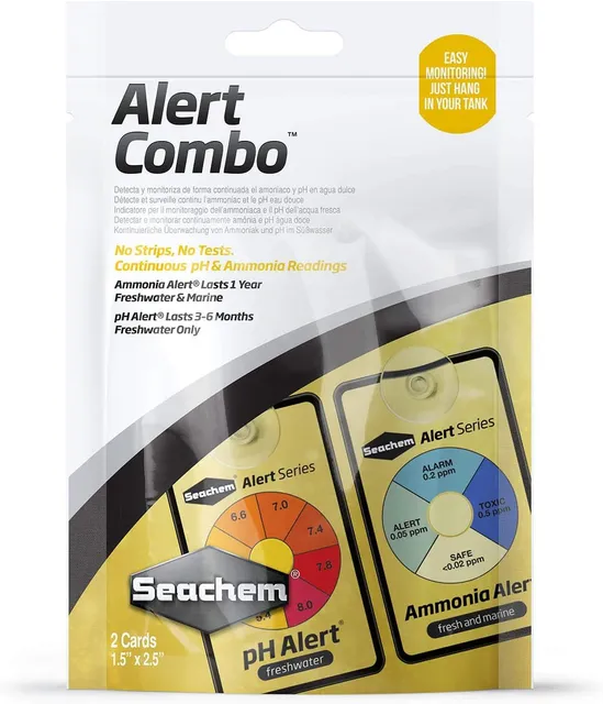 Seachem Alert Combo pH e Amônia indicador contínuo