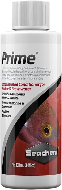 Seachem Prime 100ml Anticloro e Condicionador