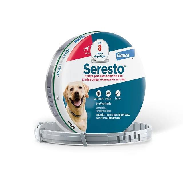 Coleira Seresto ou Scalibor: qual protege o cão de quê
