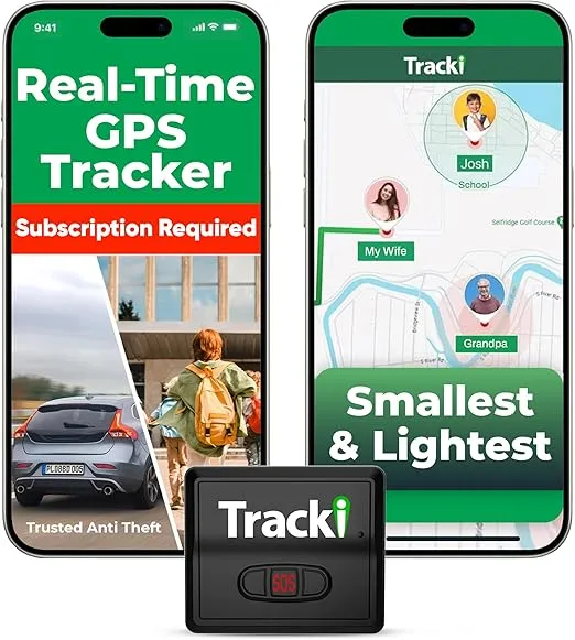 Tracki 2026 Mini Rastreador GPS 4G
