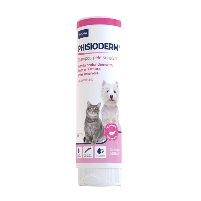 Virbac Phisioderm Shampoo Pele Sensível