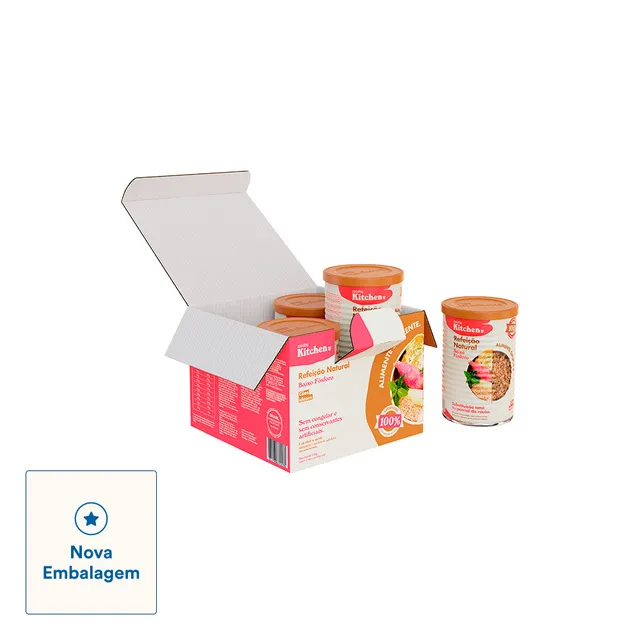 Lata de refeição natural Zee.Dog Kitchen com baixo fósforo para cães idosos